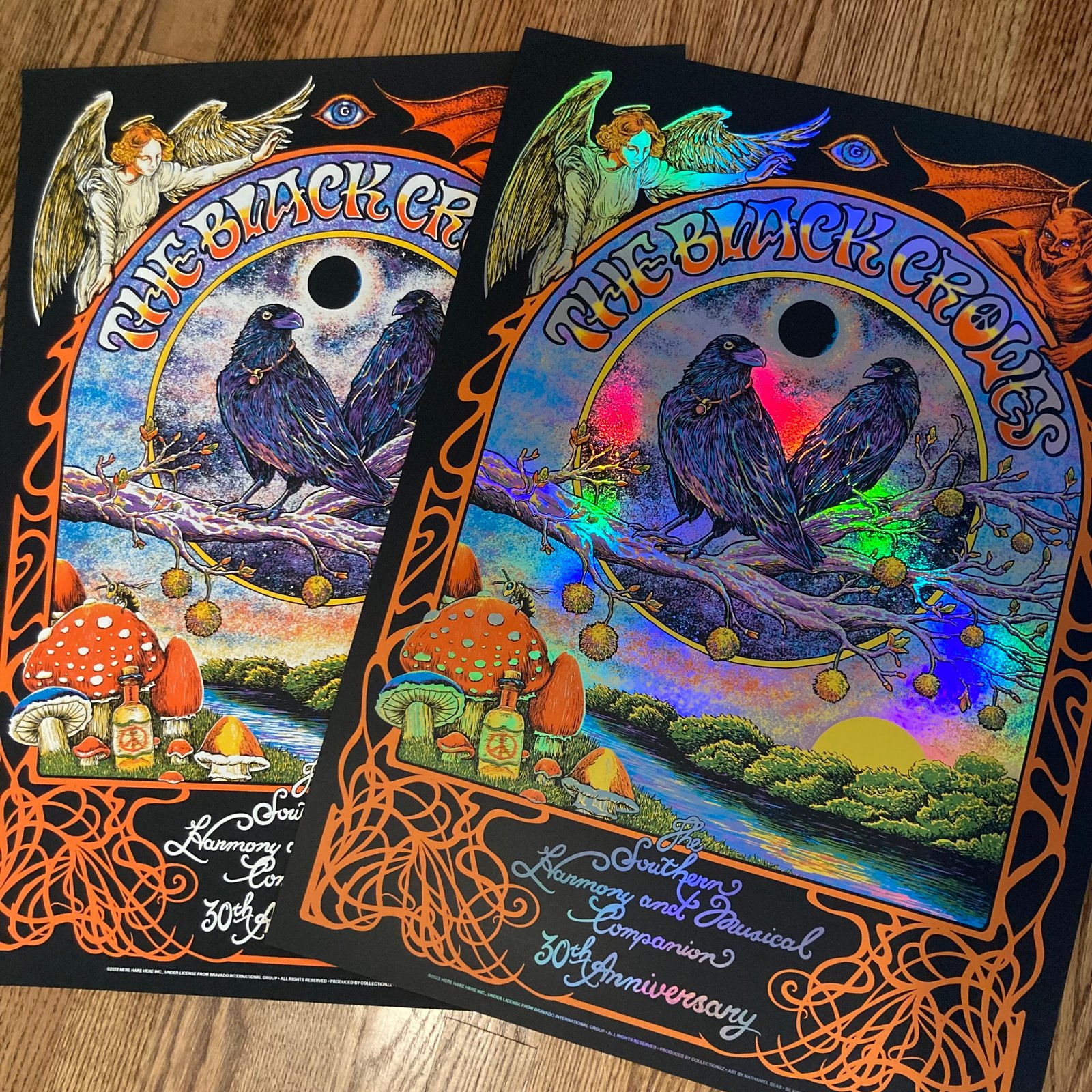 Black Crowes Southern Harmony commemorative print | bourbon sunday